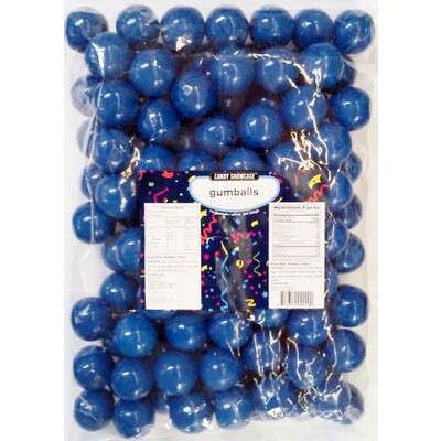 Royal Blue Blueberry Flavour Gumballs (Approx. 900g)