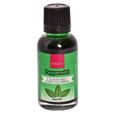Peppermint Flavoured Food Colouring (30ml) Pk 1
