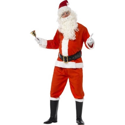 Adult Deluxe Santa Suit Costume (Medium, 38-40) Pk 1