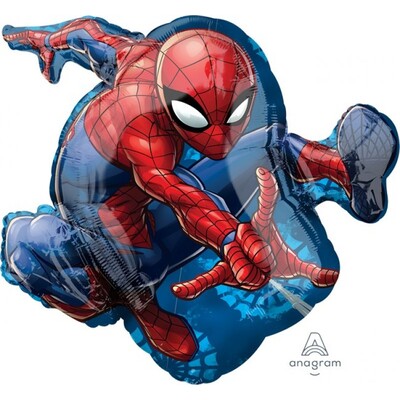 Spiderman Foil Supershape Balloon (43cm x 73cm) Pk 1