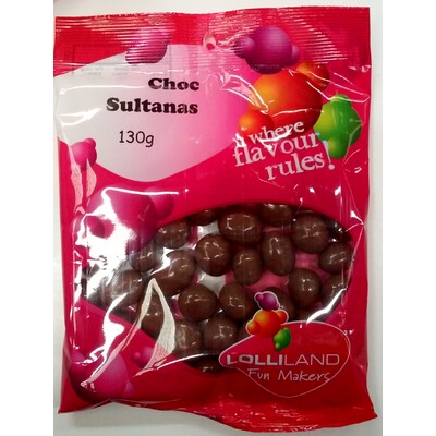 Chocolate Sultanas (130g)