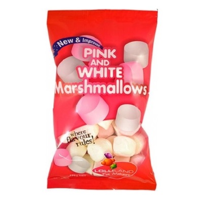 Pink and White Marshmallows 120g