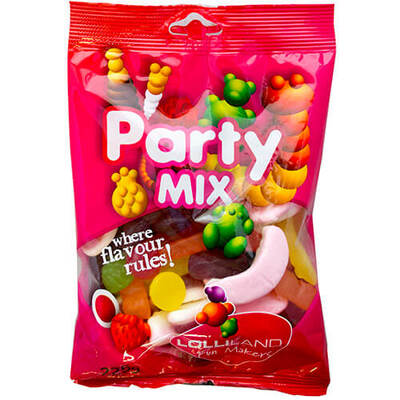 Party Mix Lollies 160g