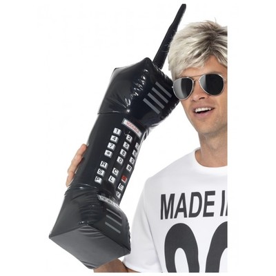 80's Inflatable Retro Mobile Phone Prop Pk 1