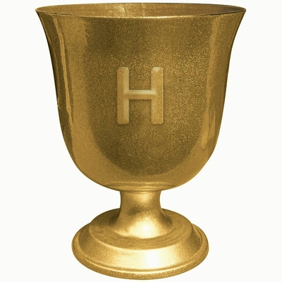 Harry Potter Gold Plastic Goblet (Pk 1)