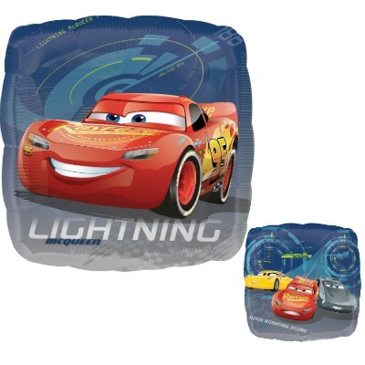 Cars 3 Square 17in. Foil Balloon Pk 1