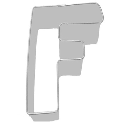 Alphabet Cookie Cutter - Letter F (3in.) Pk 1