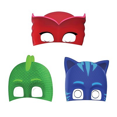 PJ Masks Cardboard Masks Pk 8