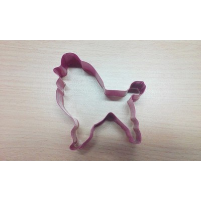 Pink Poodle Cookie Cutter (4in.) Pk 1