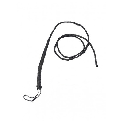 Halloween Black Long Bull Whip (182cm) Pk 1 