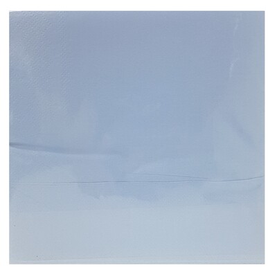 Light Blue Party Napkins - Lunch 2 ply Pk100 