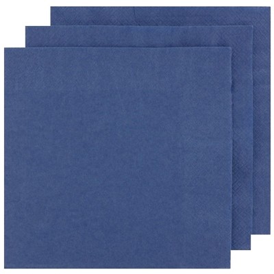 Dark Blue Party Napkins - Lunch 2 ply Pk100 