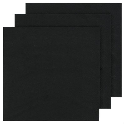 Black Party Napkins - Lunch 2 ply Pk100 