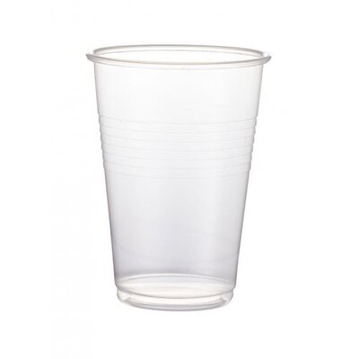 Clear Plastic Beer Cups 285ml (Pk 25)