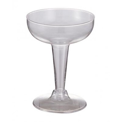 Clear Reusable Plastic Cocktail Glasses 100ml (Pk 96)