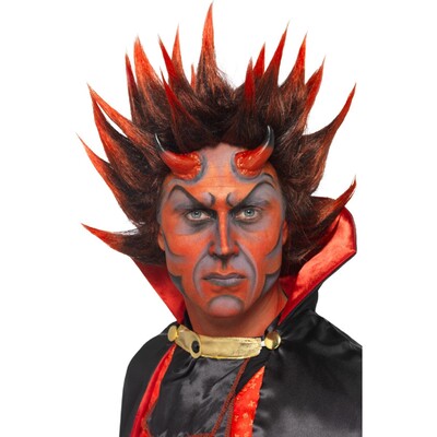 Punky Devil Halloween Wig Pk 1 