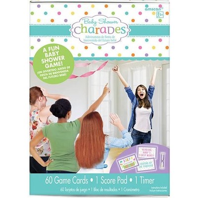 Baby Shower Game - Charades 60 Cards Pk 1 