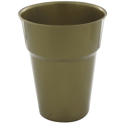 Gold Plastic Cups - 285ml Pk25 