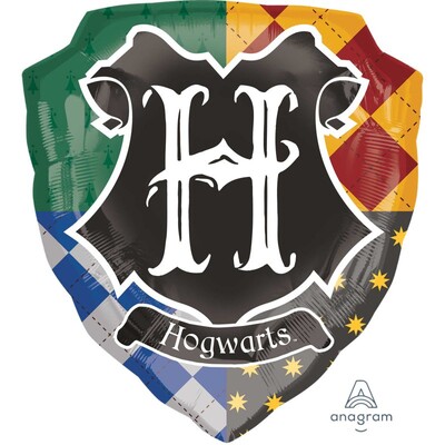 Harry Potter Hogwarts Foil Supershape Balloon (63cm x 68cm) Pk 1