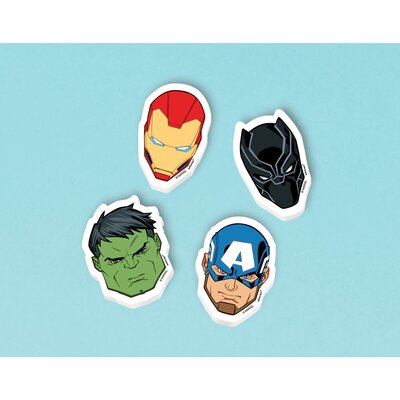 Avengers Party Favours Erasers Pk 8