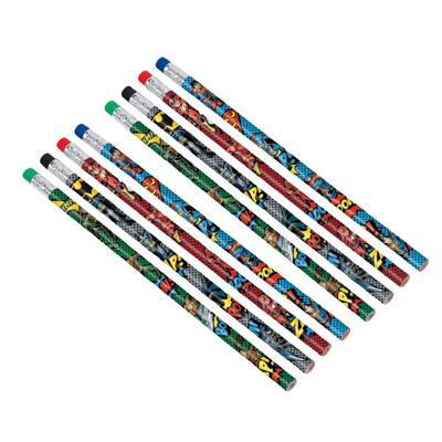 Justice League Unite Pencils Party Favours Pk 8