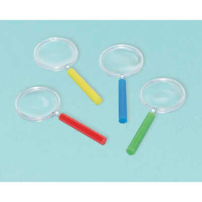 Mini Magnifying Glass Party Favours Pk 12 
