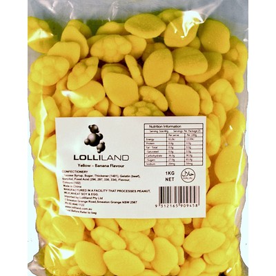 Banana Flavour Yellow Clouds (1kg)