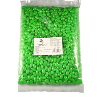Mini Green Apple Flavour Jelly Beans (1kg)