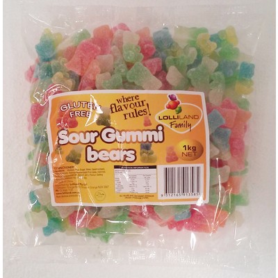 Sour Gummi Bears (1kg)