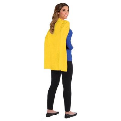Yellow Costume Cape Adults & Kids One Size