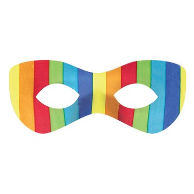 Rainbow Fabric Eye Mask