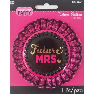 Future Mrs. Hen's Party Deluxe Badge Pk 1