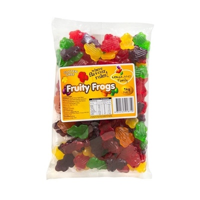 Mixed Fruity Frogs Lollies 1kg