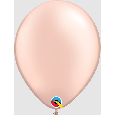Metallic Pearl Peach 30cm Latex Balloons (Pk 25)