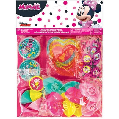 Minnie Mouse Party Favours Mega Value Mix Pk 48