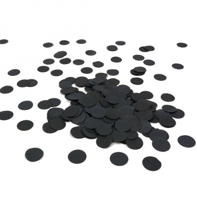 Black Paper Confetti Scatters (15g) Pk 1