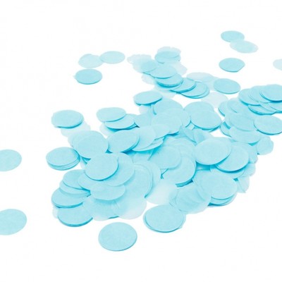 Pastel Pale Blue Paper Confetti Scatters (15g) Pk 1