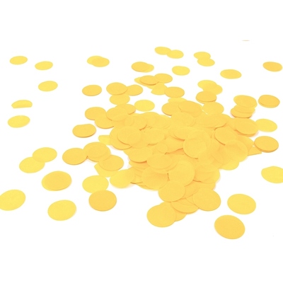 Canary Yellow Decorative Paper Confetti Scatters 15g