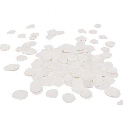 White Paper Confetti Scatters (15g) Pk 1