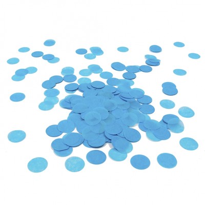 Electric Blue Paper Confetti Scatters (15g) Pk 1