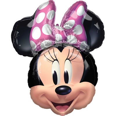 Minnie Mouse Foil Supershape Balloon 53x66cm (Pk 1)