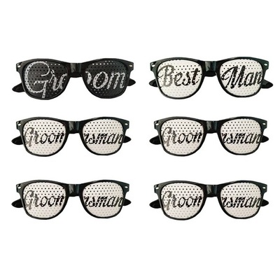Bucks Night Bachelor Party Eye Glasses (Pk 6)