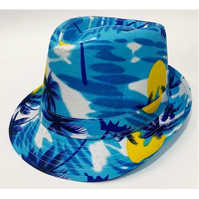 Hawaiian Tropical Beach Fedora Hat