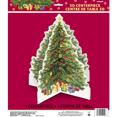 Starry Christmas Tree 3D Centrepiece Pk1