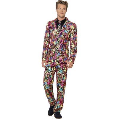 Adult Stand Out Neon Suit Costume (Large, 42-44in) Pk 1