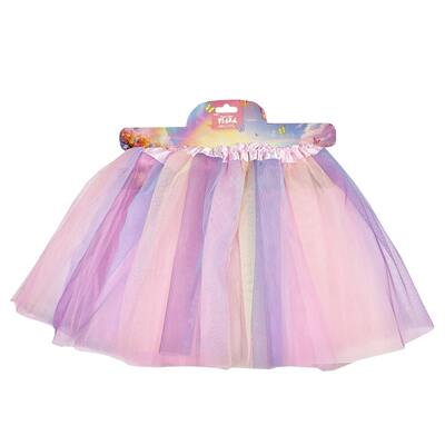 Child Kids Pastel Stripes Tutu Costume