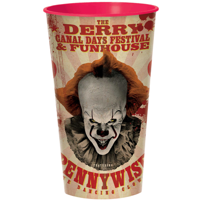 Pennywise IT Chapter 2 Plastic Favour Cup 32oz 946ml (Pk 1)