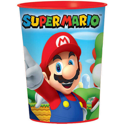 Super Mario Bros 16oz. Plastic Favour Cup Pk 1