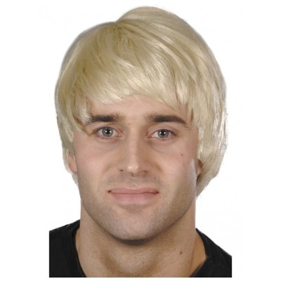 Short Blonde Male Guy Wig
