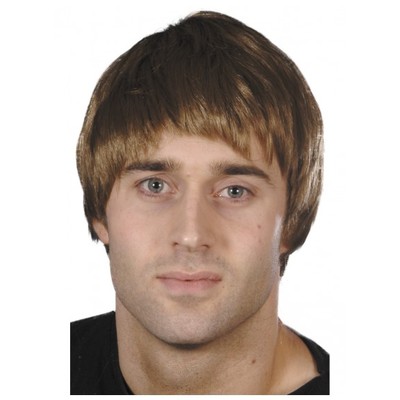 Brown Short Guy Male Wig Pk 1